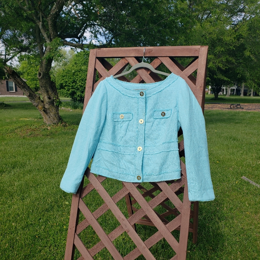 Vintage Lilly Pulitzer Jacket Blazer Size Large